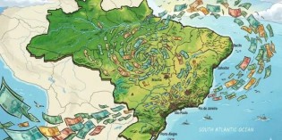 O caso dos 129 milhões de reais numa visão reflexiva, quase desenhada, da realidade