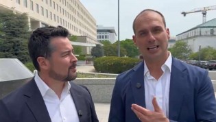 Direto de Washington, Eduardo e Figueiredo trazem "novidades que Lula não vai gostar" (veja o vídeo)