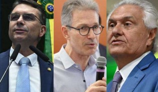 Flávio, Caiado e Zema se encontram para unir esforços contra o 'maior adversário do Brasil'