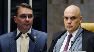 Intimidação eleitoral de Moraes contra Flávio à luz do dia