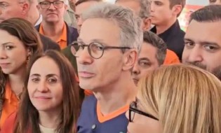 Zema choca a todos ao citar o nome de Michelle (veja o vídeo)