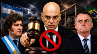 AO VIVO: Entenda o que está por trás da proibição de Moraes para Milei visitar Bolsonaro (veja o video)