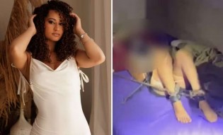 Jovem é encontrada amordaçada e acorrentada após cinco dias sendo violentada pelo ex (veja o vídeo)