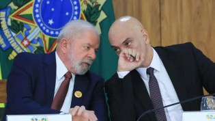 Lula e Moraes viram vexame internacional (veja o vídeo)