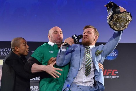 Aldo e McGregor, uma guerra de nervos