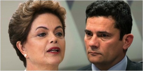 Dilma monitorava criminosamente o Juiz Moro