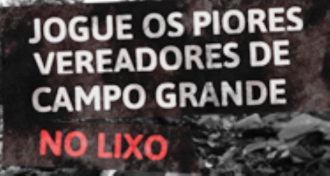Paulo Siufi lidera enquete ‘Jogue no lixo o pior vereador de Campo Grande’
