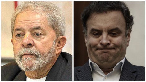 Dois elementos que precisam ser presos para o resgate da nação: Lula e Aécio