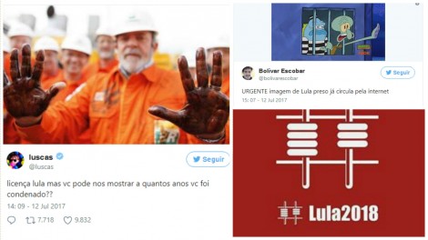 Internet vai a loucura com a condenação de Lula, veja os melhores memes