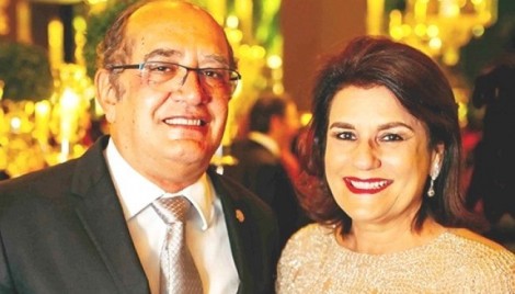 Escândalo: Dona Guiomar, esposa de Gilmar Mendes, é advogada de Jacob (veja farta documentação)