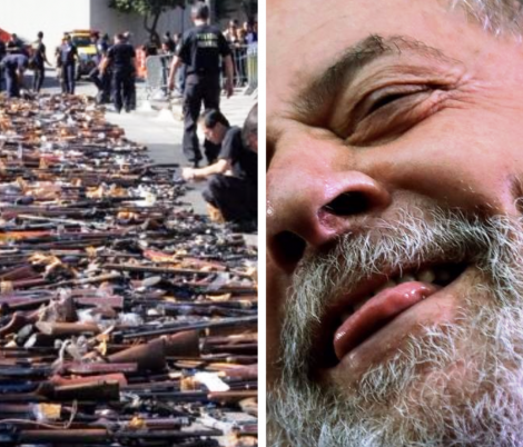 O desarmamento, o PT, Lula e a inspiração maléfica