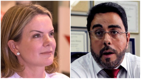 Gleisi, completamente descontrolada, ataca o juiz Marcelo Bretas