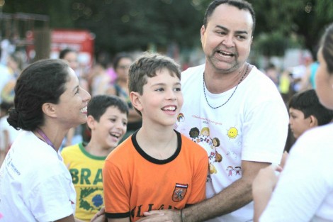 Projeto Brincantes na Praça do Peixe - domingo passado a brincadeira correu solta!