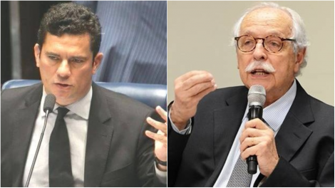 Moro fala, manda mensagem para Modesto Carvalhosa e recebe resposta imediata (Veja o Vídeo)