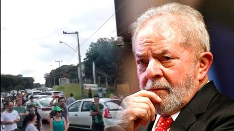 Lula se dá mal no Paraná: Povo bloqueia a entrada em Pato Branco (Veja o Vídeo)