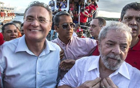 O indescritível cinismo de Renan, o fiel parceiro de Lula (Veja o Vídeo)