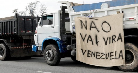 Primeiras manifestações de caminhoneiros são pela continuidade da “greve” (Veja o Vídeo)