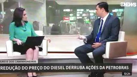 Globo expulsa do estúdio convidado que diz a verdade sobre preço de combustível (Veja o Vídeo)