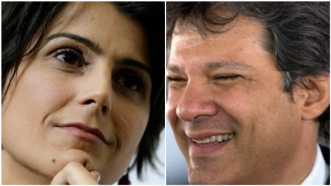 Manuela será vice de Haddad, a soma cujo resultado é um zero a esquerda