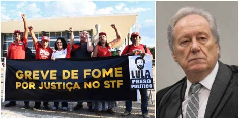 O patético encontro entre Lewandowski e os grevistas de fome e a declaração do ministro