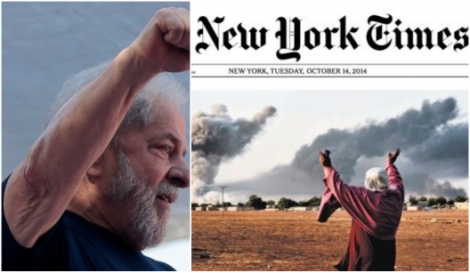 New York Times, não se sabe a que preço, abre espaço para as mentiras de Lula