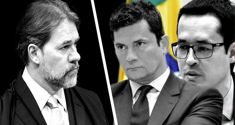 Depois de mandar investigar Dallagnol, Toffoli parte pra cima de Moro