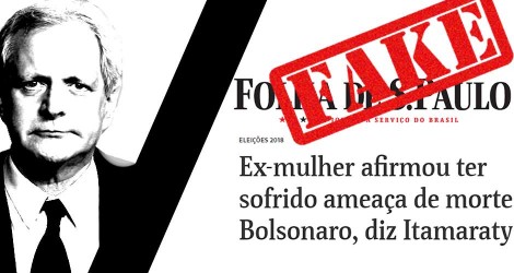 Jornalista renomado acusa Folha de “Fake News” e diz que matéria é “criminosa” (Veja o Vídeo)