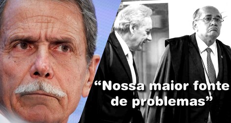 General detona ministros do STF e condena prisão de advogado que desmoralizou Lewandowski