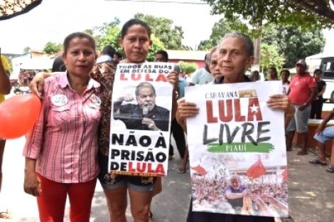 Atos por “Lula Livre” emperram por apatia da militância