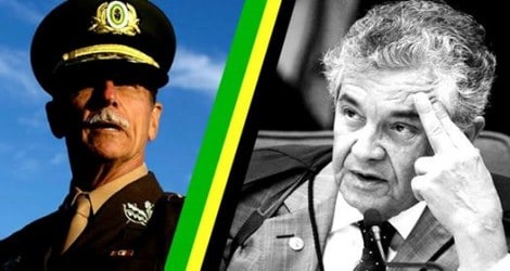 General chama Marco Aurélio de “comparsa” de criminoso e “vaidosão inconsequente”