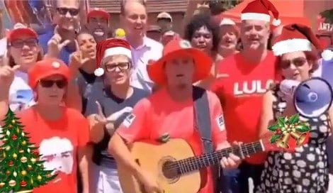 Vergonha alheia: petistas lançam canção de Natal para Lula