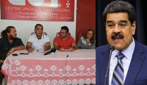 PT, PSB, PCdoB, CUT, MST e MTST declaram apoio ao tirano, contra o povo venezuelano (Veja o Vídeo)