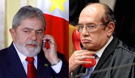 A ligação cheia de emoção de Gilmar para Lula o coloca em suspeição