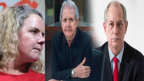 Ciro Gomes e Augusto Nunes entram em conflito com  relação a Gleisi (Veja o Vídeo)