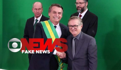 Sem-vergonhice: Globo News coloca culpa na "fonte" por fake news sobre Vélez Rodriguez (Veja o Vídeo)