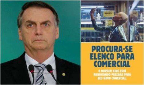 Após ataque a Bolsonaro #BoicoteBuguerKing é o assunto mais comentado (Veja o Vídeo)
