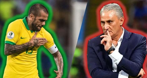 Daniel Alves diz tudo o que o Tite merecia ouvir