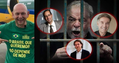 Lula que se cercou da pior corja de bandidos do mercado, critica Luciano Hang, um empresário vitorioso e competente