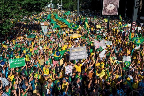 Avenida Paulista treme com "VETA TUDO" Bolsonaro (Veja o Vídeo)