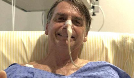 Cai o “risco-país” e Bolsonaro comemora no hospital