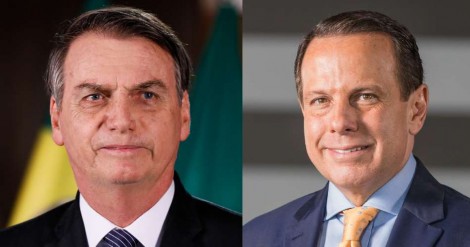 Aprovação de Bolsonaro é maior que a de Dória entre os paulistanos (veja o vídeo)