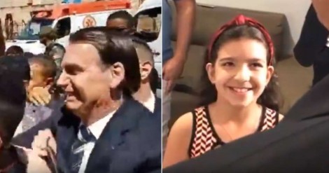 AO VIVO: Bolsonaro cumpre promessa e, sob aplausos, visita garota transplantada (Veja o Vídeo)