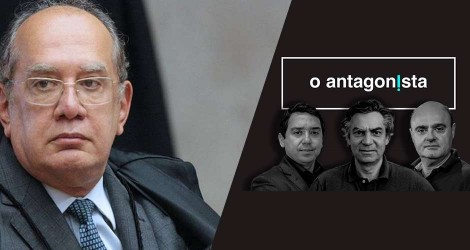 “O Antagonista” com medo de Gilmar. Será?