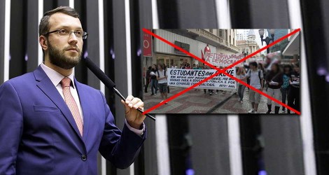 Filipe Barros apresenta projeto para acabar com greves de estudantes de instituições públicas