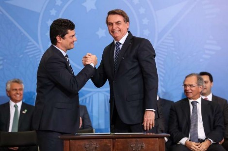 Bolsonaro afirma que o Brasil “estará em boas mãos” se Sérgio Moro disputar as eleições em 2022