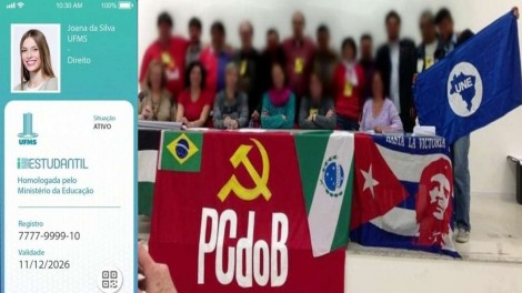 Estudantes do Brasil: liberdade ameaçada pelo "sistema" em conluio com a UNE