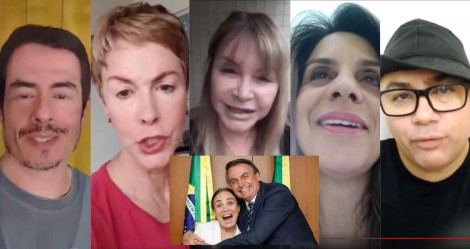 Artistas que nunca “mamaram” na Lei Rouanet gravam em apoio a Regina Duarte (veja o vídeo)