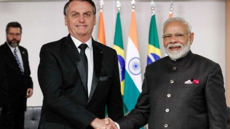 Bolsonaro anuncia série de acordos com a Índia: “A confiança do mundo no Brasil está de volta!”