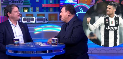Em entrevista para Ratinho, Tarcísio Freitas usa CR7 como inspiração: “Os números falam por si”