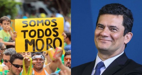 Enquanto imprensa tenta criar intrigas no governo, Moro comemora aumento de popularidade